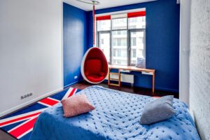 colour combination for bedroom wall